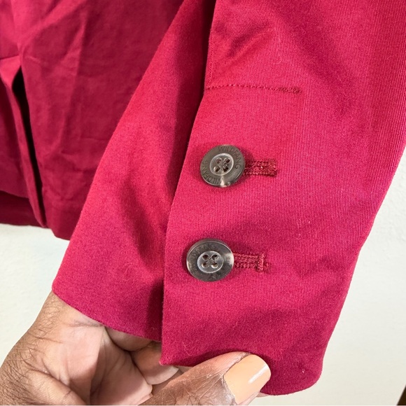 Wildfang Essential Tux Blazer Size 1X Mulberry Holiday 2024 Collection - Picture 14 of 15